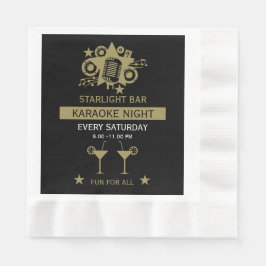 Karaoke Promotion Wall Pappersservett