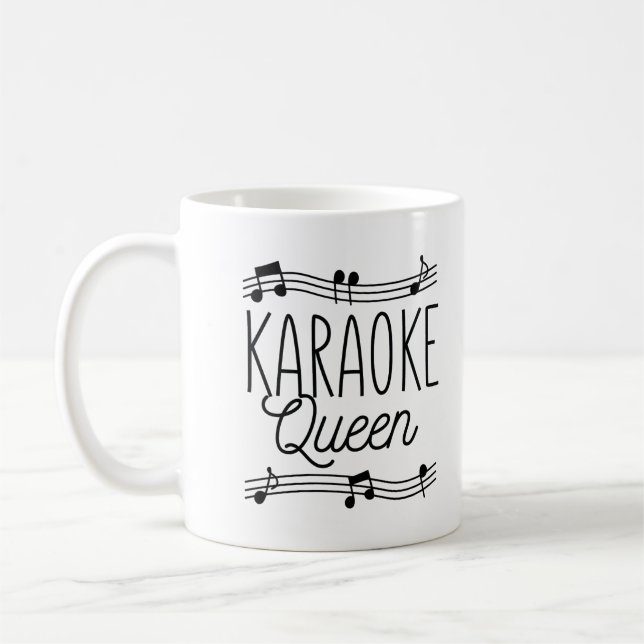 KARAOKE QUEEN KAFFEMUGG (Vänster)