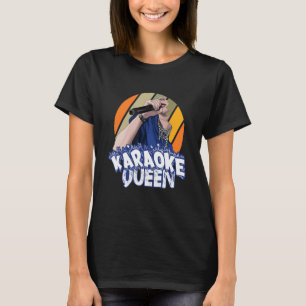 Karaoke Queen Singing Matching T Shirt