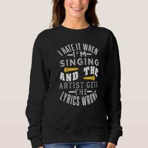 Karaoke Singing and Lyrics for Karaoke Party T Shirt