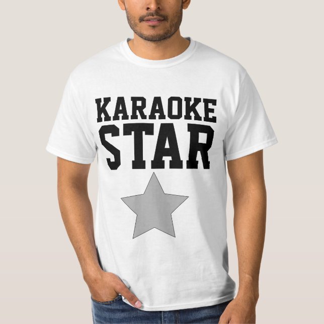 KARAOKE STAR T-Shirt (Framsida)