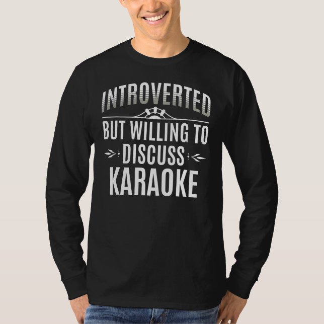 Karaoke T Shirt (Framsida)