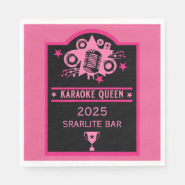 Karaoke Winner Pappersservett