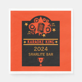 Karaoke Winner Pappersservett