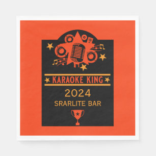 Karaoke Winner Pappersservett