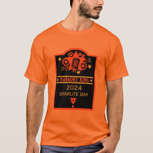 Karaoke Winner T Shirt (Framsida)
