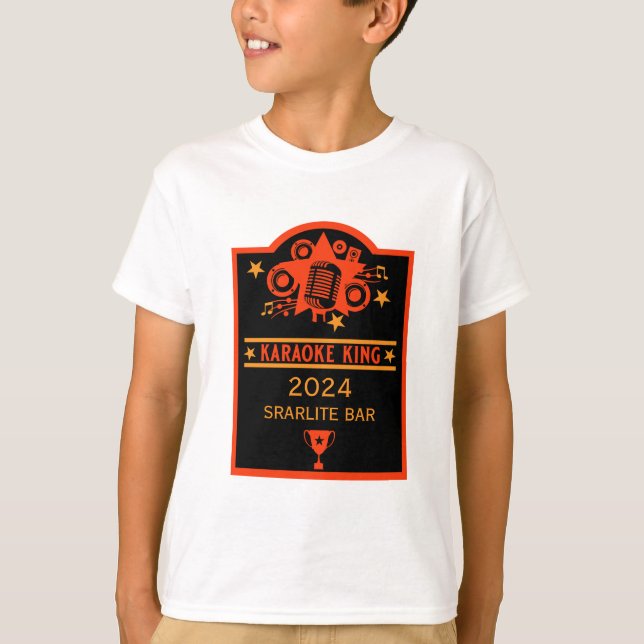 Karaoke Winner T Shirt (Framsida)
