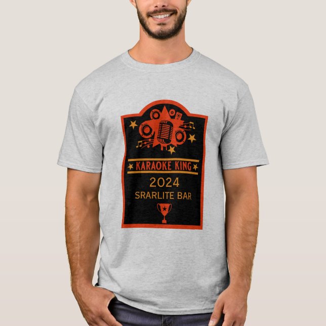 Karaoke Winner T Shirt (Framsida)