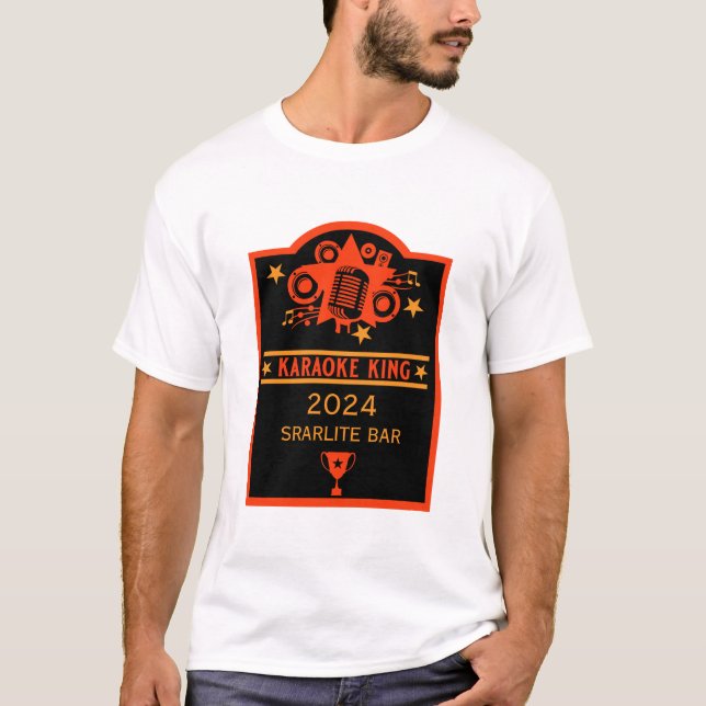 Karaoke Winner T Shirt (Framsida)
