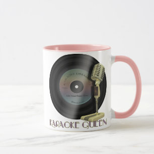 Karaokedrottningpersonlig Drinkware Mugg