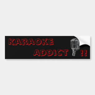 Karaokeknarkare!! Bildekal