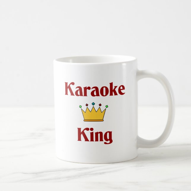 Karaokekung Kaffemugg (Höger)