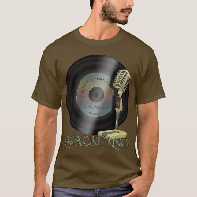 Karaokekung Tee Shirt (Framsida)