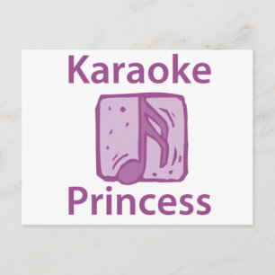 Karaokeprinsessa Vykort