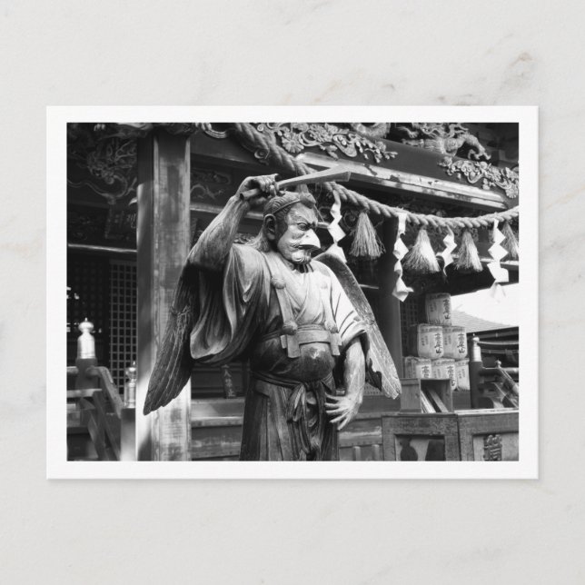 Karasu-tengu, Mount Takao: Japan vykort (Framsida)