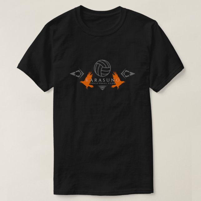 Karasuno High haikyuu volleyball team T Shirt (Design framsida)