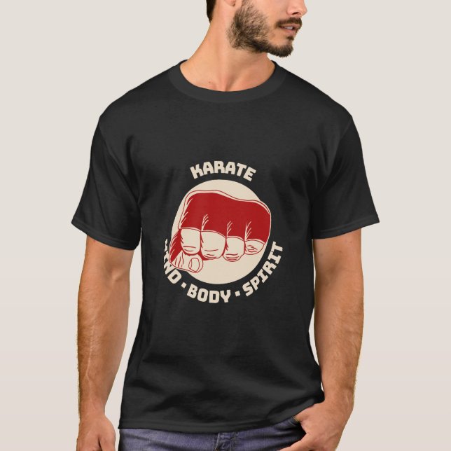 Karat: Mind Body Spirit T Shirt (Framsida)