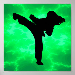 Karatävling Poster