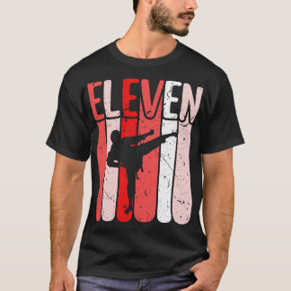 Karate 11 Birthday Boys Taekwondo Martial Arts T Shirt