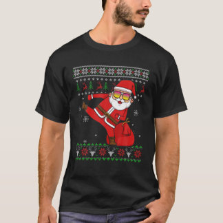 Karate Älskare Martial Art Jultomten Ugly Christma T Shirt