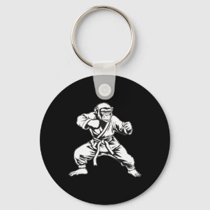 Karate Apa Taekwondo Kickboxning Mma Judo Apa Nyckelring