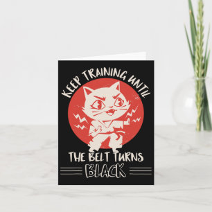 Karate Apparat Karate Quote Clothes Cats Kort