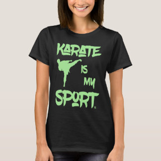 Karate är min Sport Motto Karateka Martial Artist T Shirt