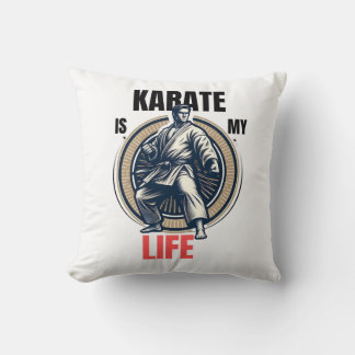 Karate är mitt liv - Karate Design Kudde