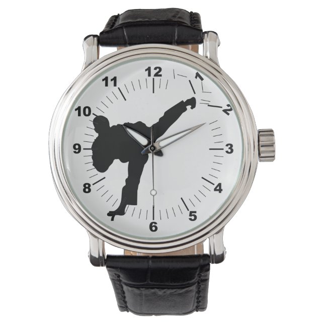 Karate Armbandsur (Framsida)