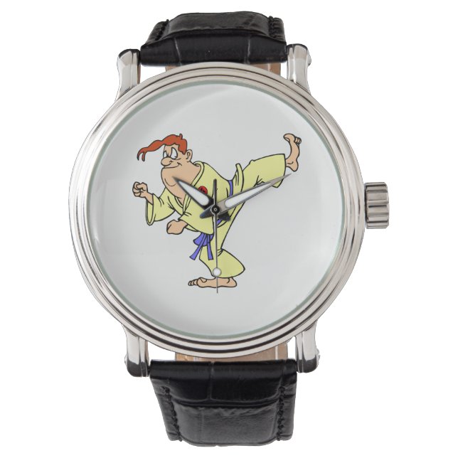 Karate Armbandsur (Framsida)