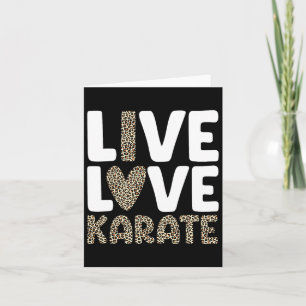 Karate Art För manar Women Kids Martial Arts Black Kort