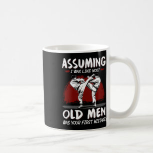 Karate att jag var som mest gammal Manar var först Kaffemugg