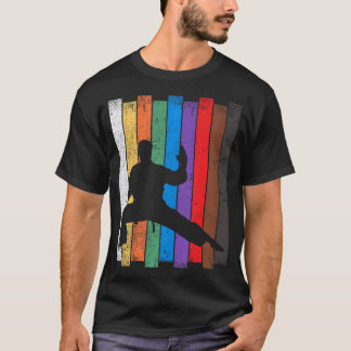 Karate Bel Karate Silhouette Martial Arts T Shirt