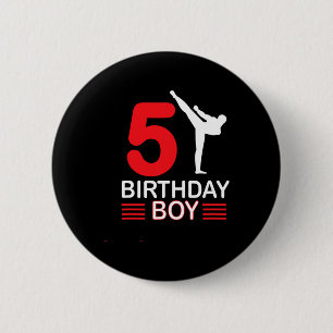 Karate Birthday Tee Boy Gift Kids Taekwondo 2 Knapp
