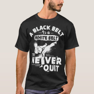 Karate Black Bälte Karate s För manar Karate Kids T Shirt