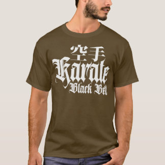 Karate Black Bälte Master T Shirt