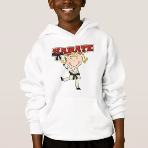 KARATE - blonda flickaT-tröja och gåvor T-shirt