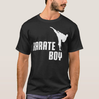 Karate Boy Funny Cute Martial Arts Gift T Shirt