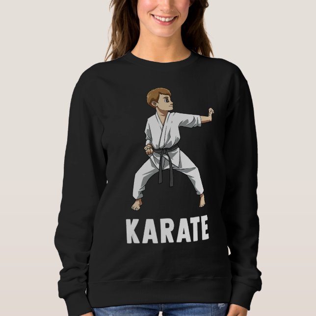 Karate Boy Kid Karate Mma T Shirt (Framsida)