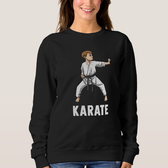 Karate Boy Kid Karate Mma T Shirt (Framsida)