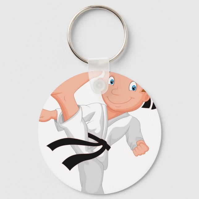 KARATE BOY NYCKELRING (Framsida)