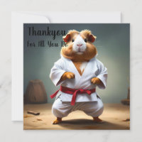 **"Karate Champion: Fearless Guinea Gris"**