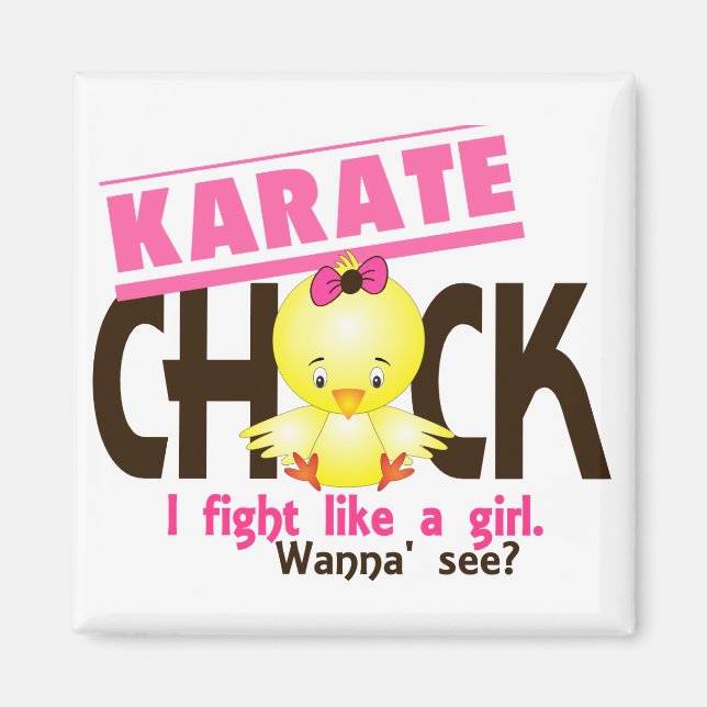 Karate Chick 1 Magnet (Framsidan)