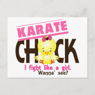Karate Chick 1 Vykort