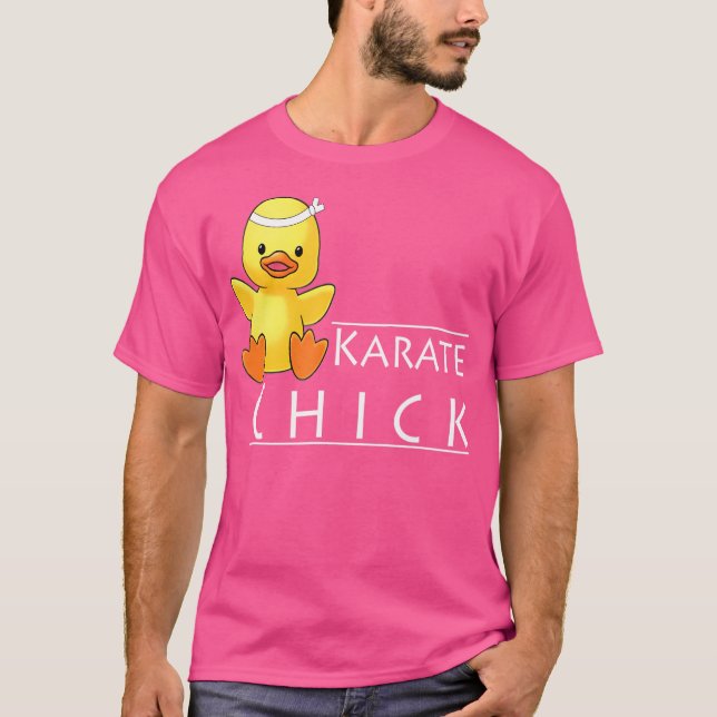 Karate Chick - Funny Karate Shirt T (Framsida)