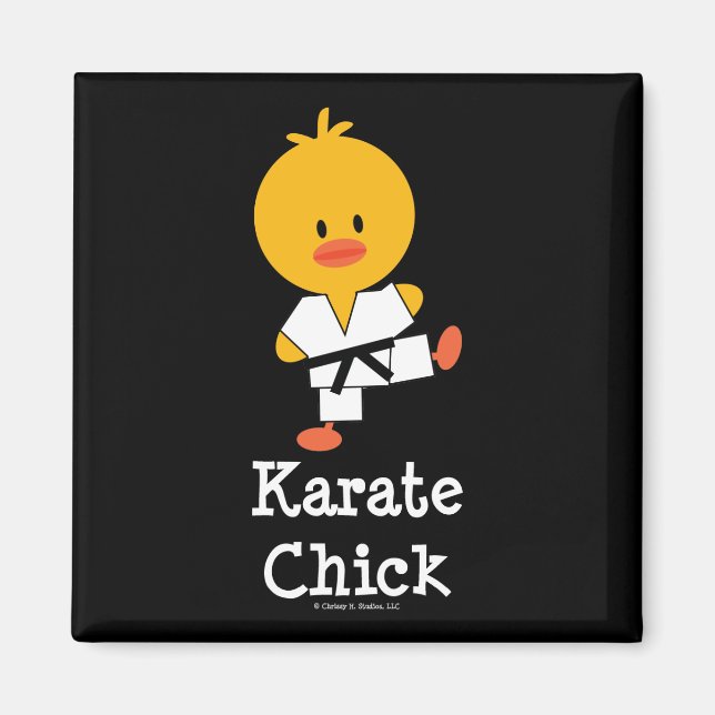 Karate Chick Magnet (Framsidan)