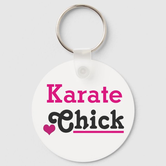 Karate Chick Nyckelring (Framsida)