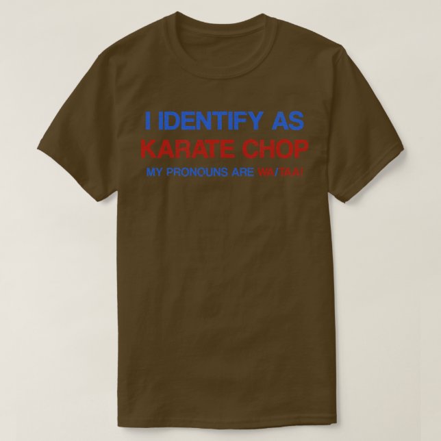 Karate Chop T Shirt (Design framsida)