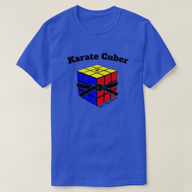 Karate Cubers Shirt T Shirt (Design framsida)