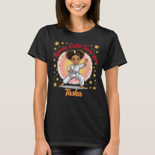 Karate Cutie Birthday Girl Firande Martial Art T Shirt